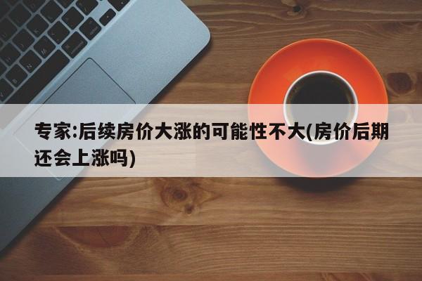 专家:后续房价大涨的可能性不大(房价后期还会上涨吗)