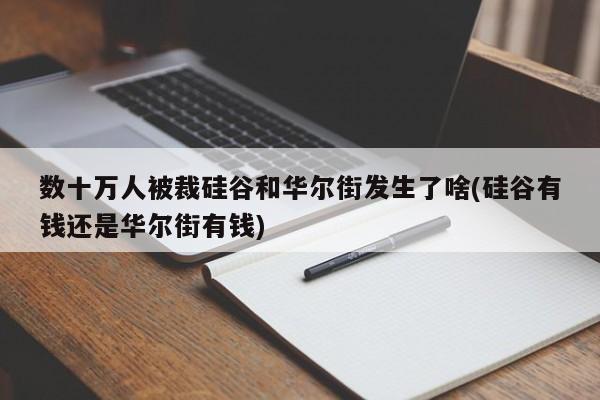 数十万人被裁硅谷和华尔街发生了啥(硅谷有钱还是华尔街有钱)